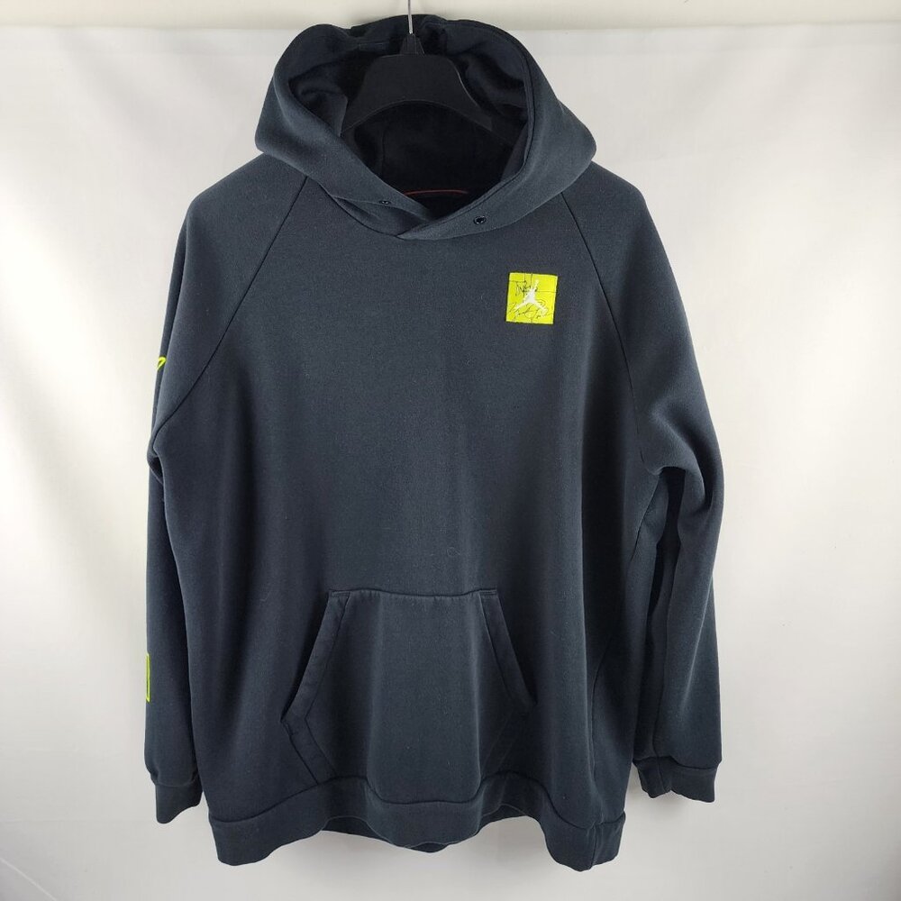 Air Jordan x Tinker Hoodie Mens 2XL Black Sports Wear Legacy Pullover BQ0298-010
